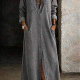 Delana - Button Down Dress