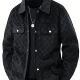 Plaid Suede Jacket