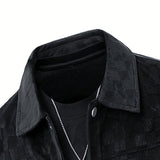 Plaid Suede Jacket