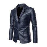 Casual Leather Jacket for Business
