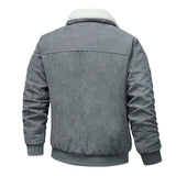 Elegant Corduroy and Fleece Jacket