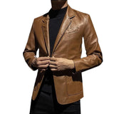Casual Business Leather Jacket
