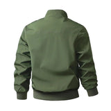 Elegant Windbreaker Bomber Jacket