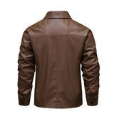 Vintage Leather Motorcycle Jacket