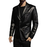 Casual Business Leather Jacket
