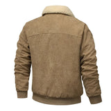 Elegant Corduroy and Fleece Jacket