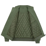 Elegant Windbreaker Bomber Jacket