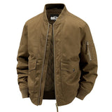 Elegant Cotton Bomber Jacket