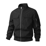 Elegant Windbreaker Bomber Jacket