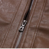 Vintage Leather Motorcycle Jacket