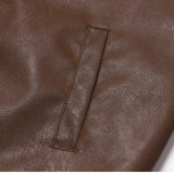 Vintage Leather Motorcycle Jacket