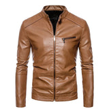 Leather Jacket with Fur