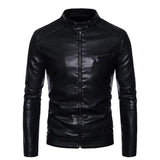 Leather Jacket with Fur