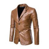 Casual Leather Jacket for Business