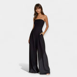 Nina - Dungaree Set with Lace Straps