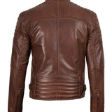 Viktor Brun Cafe Racer Leather Jacket