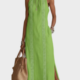 Jimena - linen midi dress