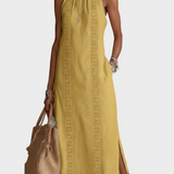 Jimena - linen midi dress