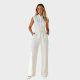 Loove - Sleeveless Jumpsuit