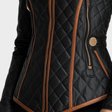 Lillian - Padded jacket with diamond quilting