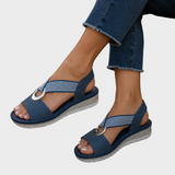 Zoe - Elegant Sandals with Adjustable Support