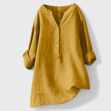 Freya - Comfortable Button-Up Shirt