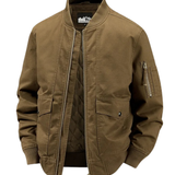 Elegant Cotton Bomber Jacket