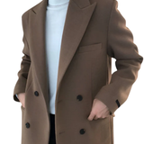 Elegant Double-Breasted Coat