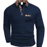 Patterned Polo Shirt