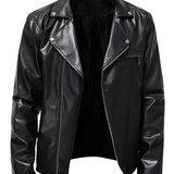 Casual Men's Leather Jacket