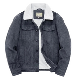 Corduroy Jacket with Cashmere Lining